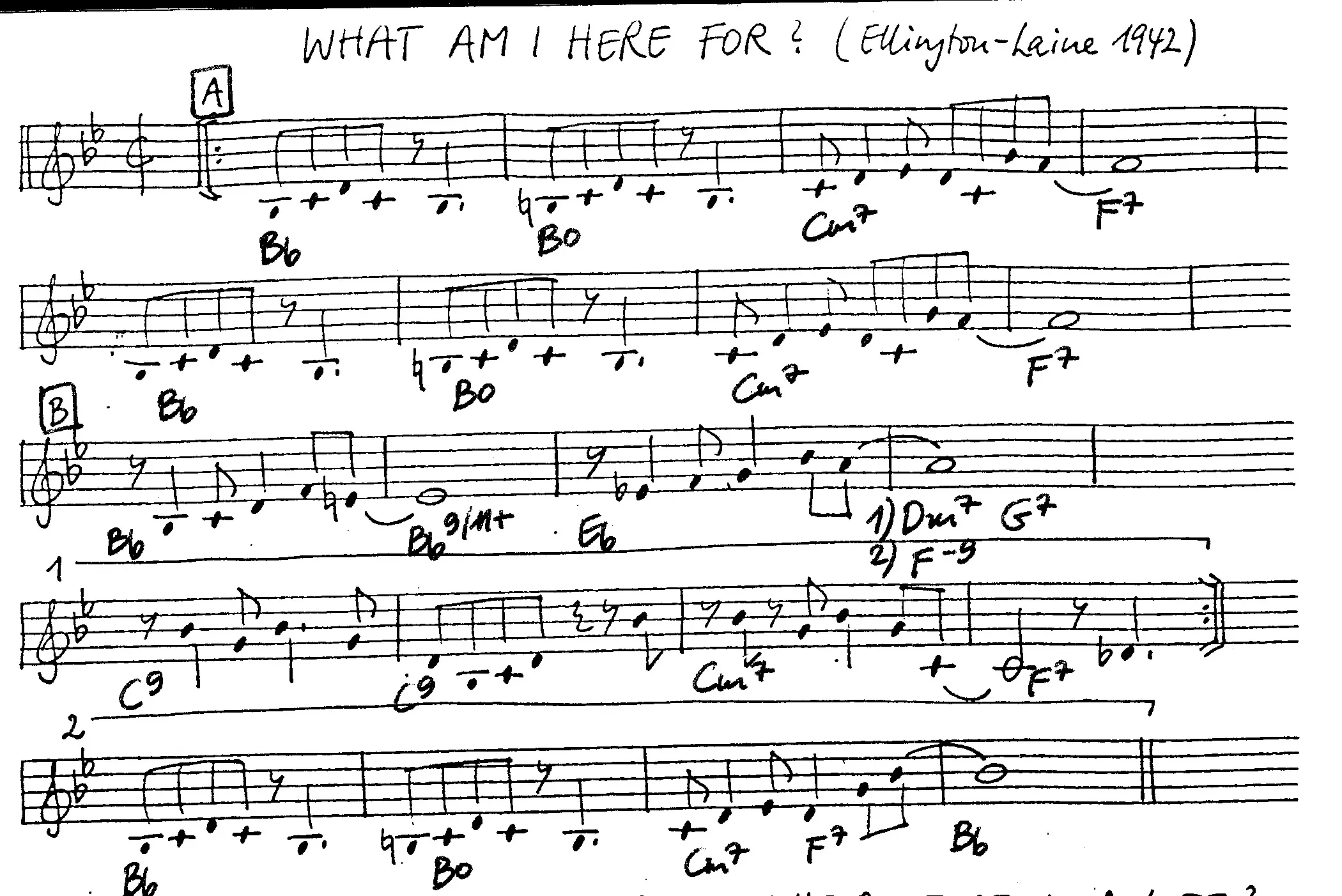 what am i here for partition gratuite - Offerte par The Jungle Jazz Band